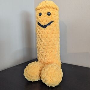 Crochet Pecker, Yellow (Very Soft)
